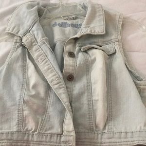 Dollhouse jean vest
